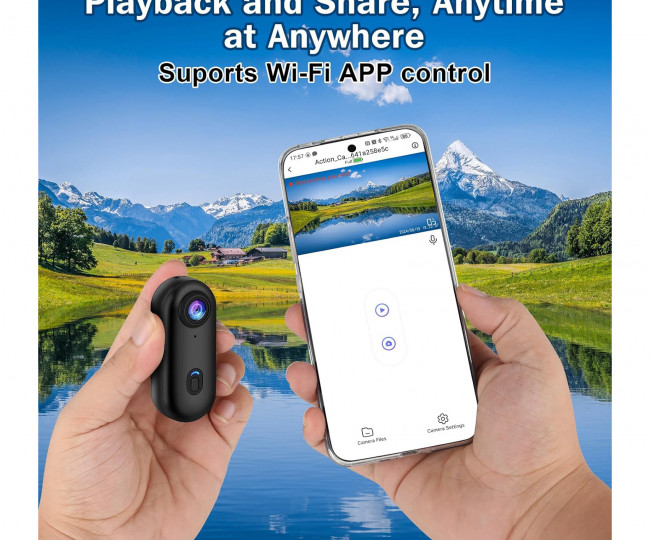 Экшн-камера i3 4K Thumb